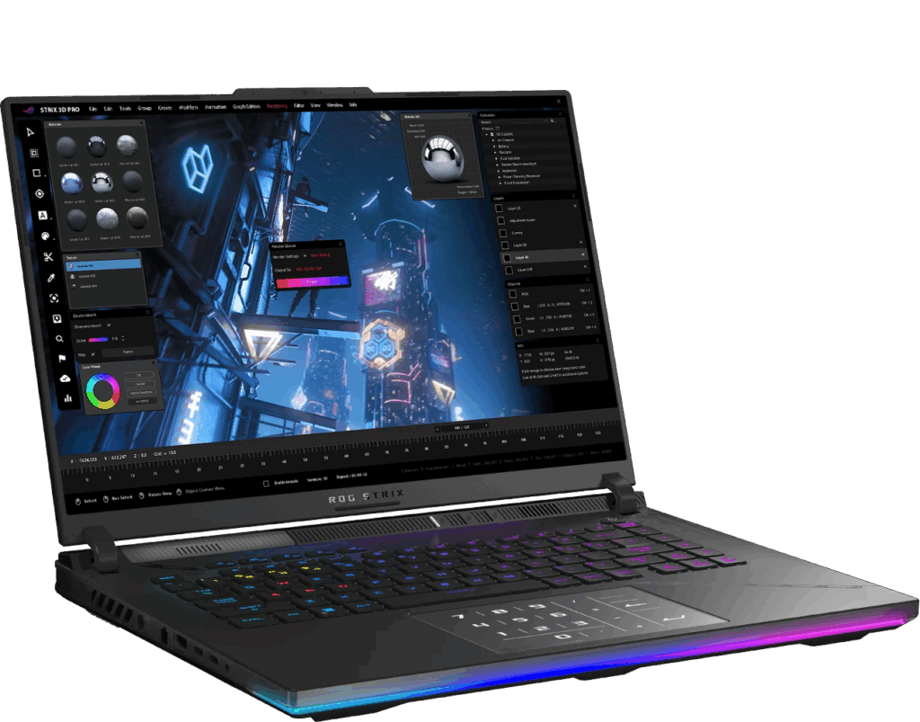 لپ تاپ گیمینگ ایسوس ROG Strix Scar 16 G634JY (2023)