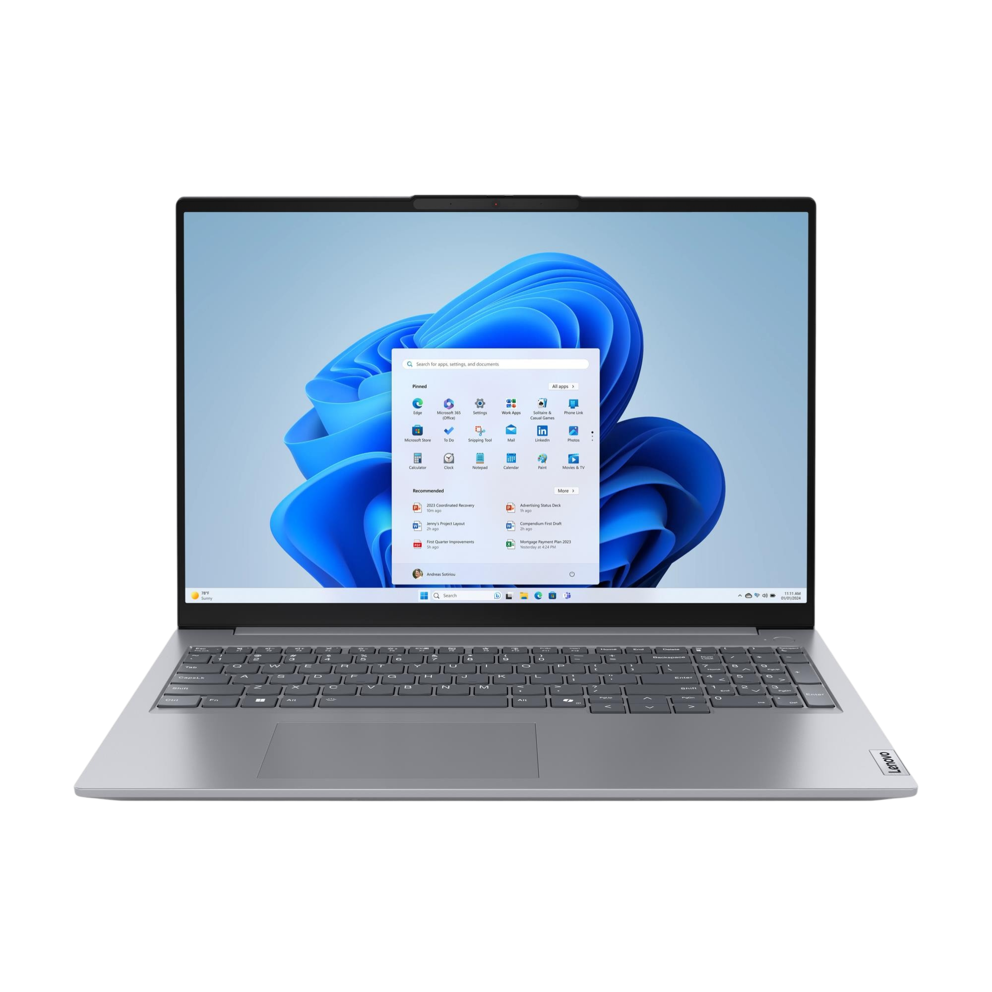 لپ تاپ 16 اینچی لنوو مدل ThinkBook 16 -Ultra 5 u225 - Image 3