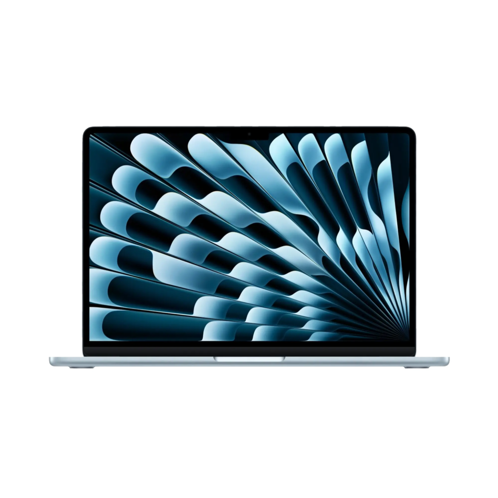 لپ تاپ اپل MacBook Air MDHH4 (2026) — تصویر شاخص — آبی روشن