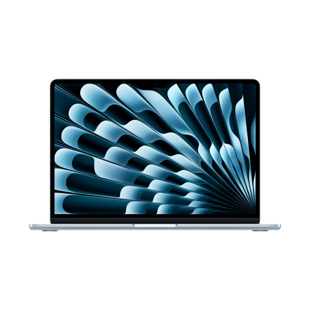 لپ تاپ اپل MacBook Air MDHK4 (2026) — تصویر شاخص — آبی روشن