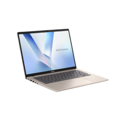 لپ تاپ ایسوس Vivobook 14 X1407QA (2025) — نمای زاویه بسته