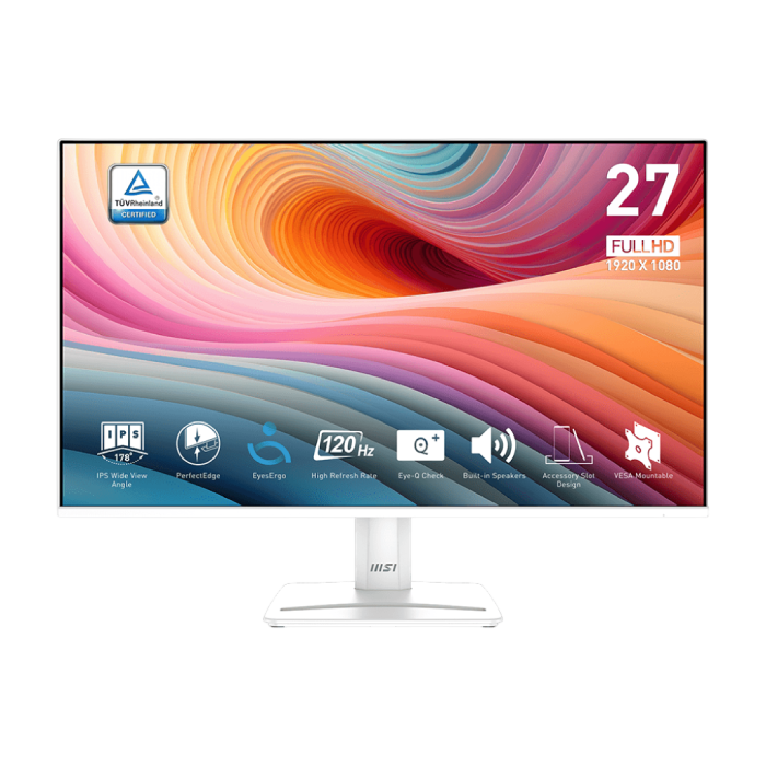 MSI PRO MP275W E2 White مانیتور 27 اینچ ام اس آی مدل PRO… — تصویر شاخص