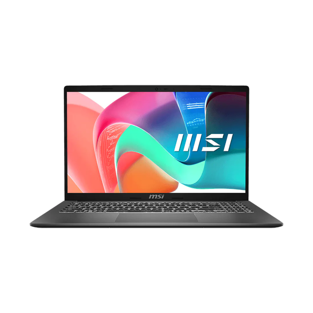 لپ تاپ ام اس آی MSI Modern 15 F1MXG Core 5 120U — تصویر شاخص — مشکی