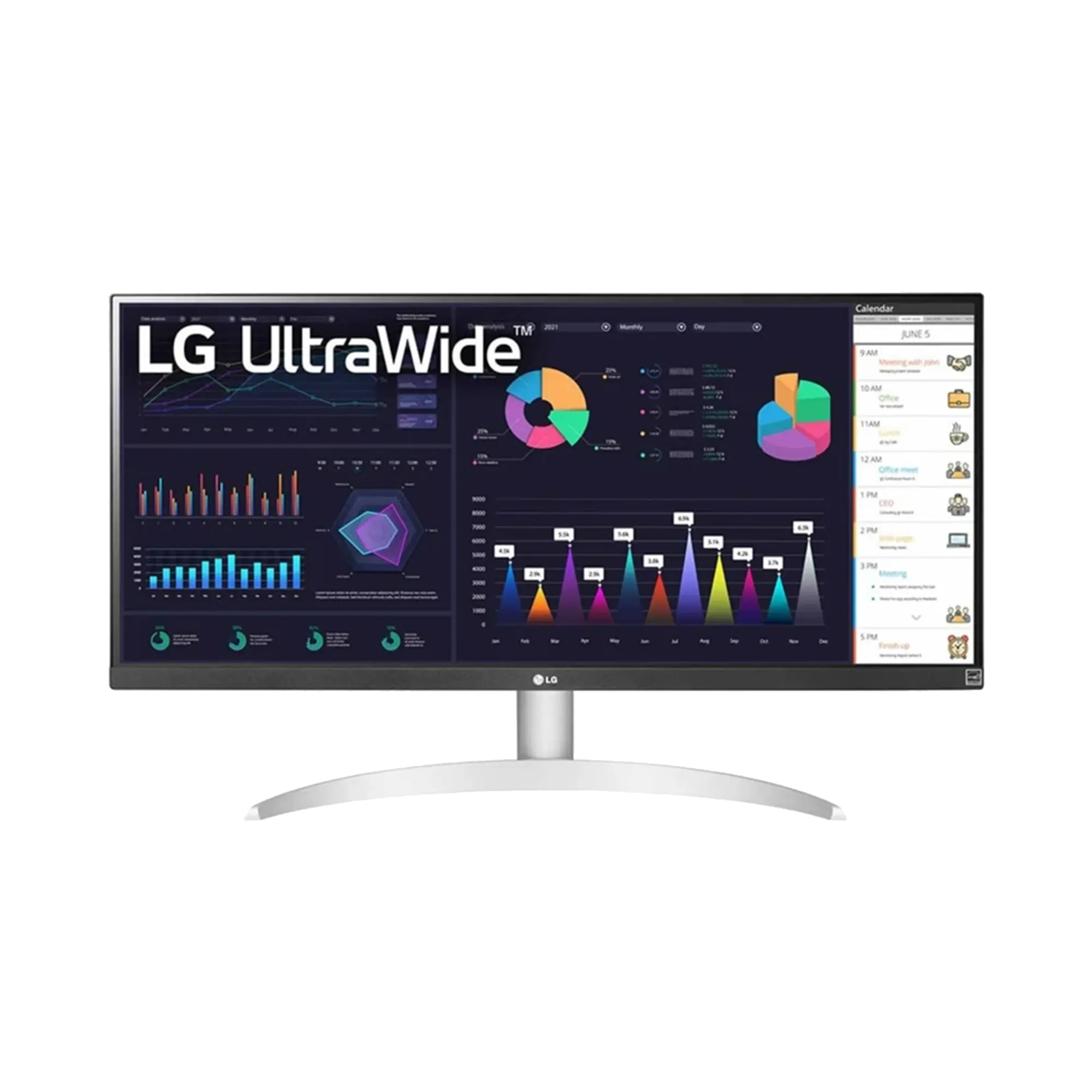 29WQ600-W مانیتور ال جی مدل 29WQ600-lg — تجربهای فوقعریض و بینظیر