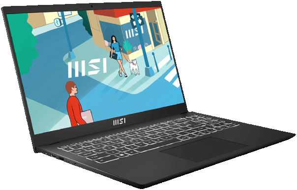 لپ تاپ ام اس ای MODERN 15 B13M - i7 13700H — شاسی این دستگاه